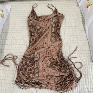 ILLA ILLA Floral Bandana Print Dress